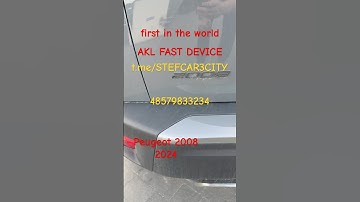 Peugeot 2008 2024 AKL KEY PROGRAMMING