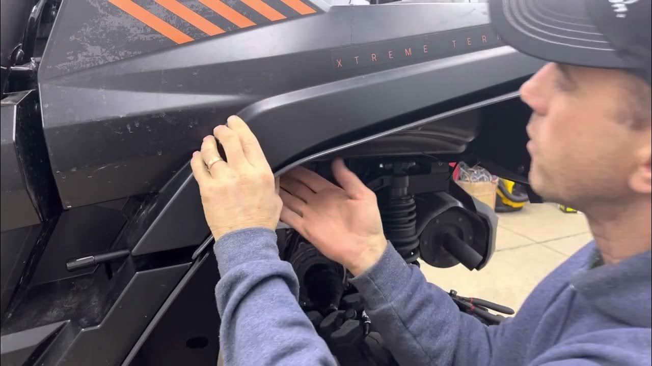 Yamaha Rmax2 fender flare install YouTube