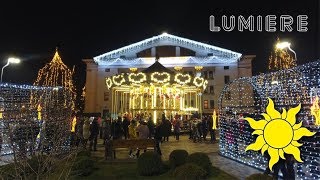 Новорічний Маріуполь 2020. Театральна площа. Lumiere.ua ☀SunVideo