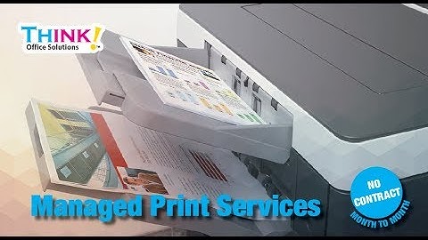 THINK Simple Print Management Solutions