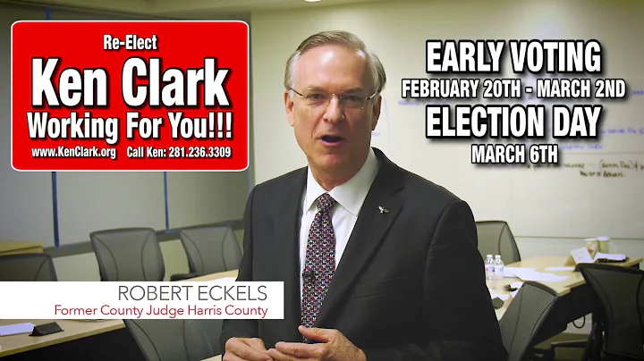 Robert Eckels for Ken Clark