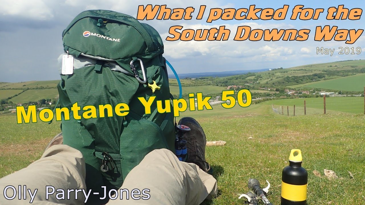 South Downs Way: What I Packed (Montane Yupik 50)