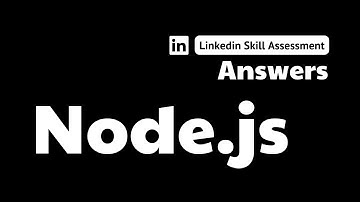 node js linkedin assessment answers || theanswershome