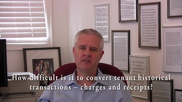 Yardi Systems Voyager Data Conversion: Converting Tenant Transactions