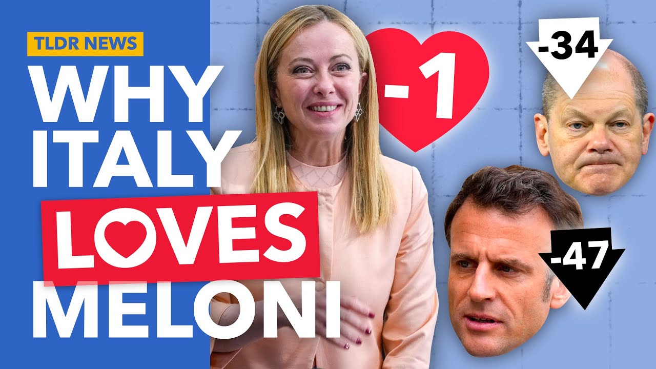 How Meloni Became the Most Popular EU Leader | 10:56 | TLDR News EU | 689K subscribers | 103,511 views | July 31, 2023