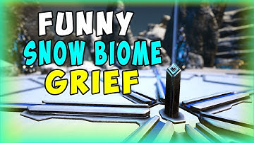 FUNNY SNOW BIOME GRIEF ! | Ark Official PvP | Ark Survival evolved Gameplay