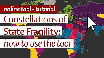 Constellations of State Fragility – how to use the new online data tool