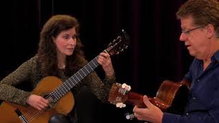 Sharon Isbin & Romero Lubambo play Jobim, Lauro & Barrios Mangoré duets chords