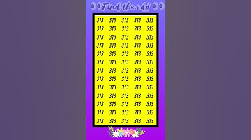 find the odd 🧠👀 #quiz #facts #gk #education #mathematics #odd #numberpuzzle #mindbendingquiz