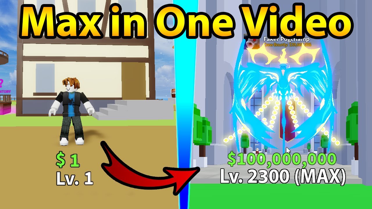 getting the new max level cap in blox fruits [Roblox] 