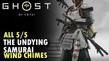 All The Undying Samurai wind chimes Ghost of Yotei