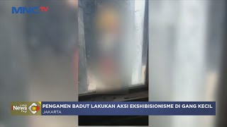 Pengamen Badut Lakukan Aksi Ekshibisionisme di Gang Kecil, Cakung #LintasiNewsPagi 25/01