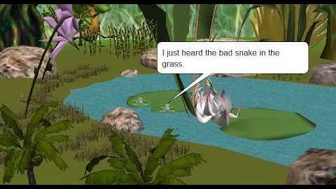 Frogs Jumpinginto the pond, Alice Programming