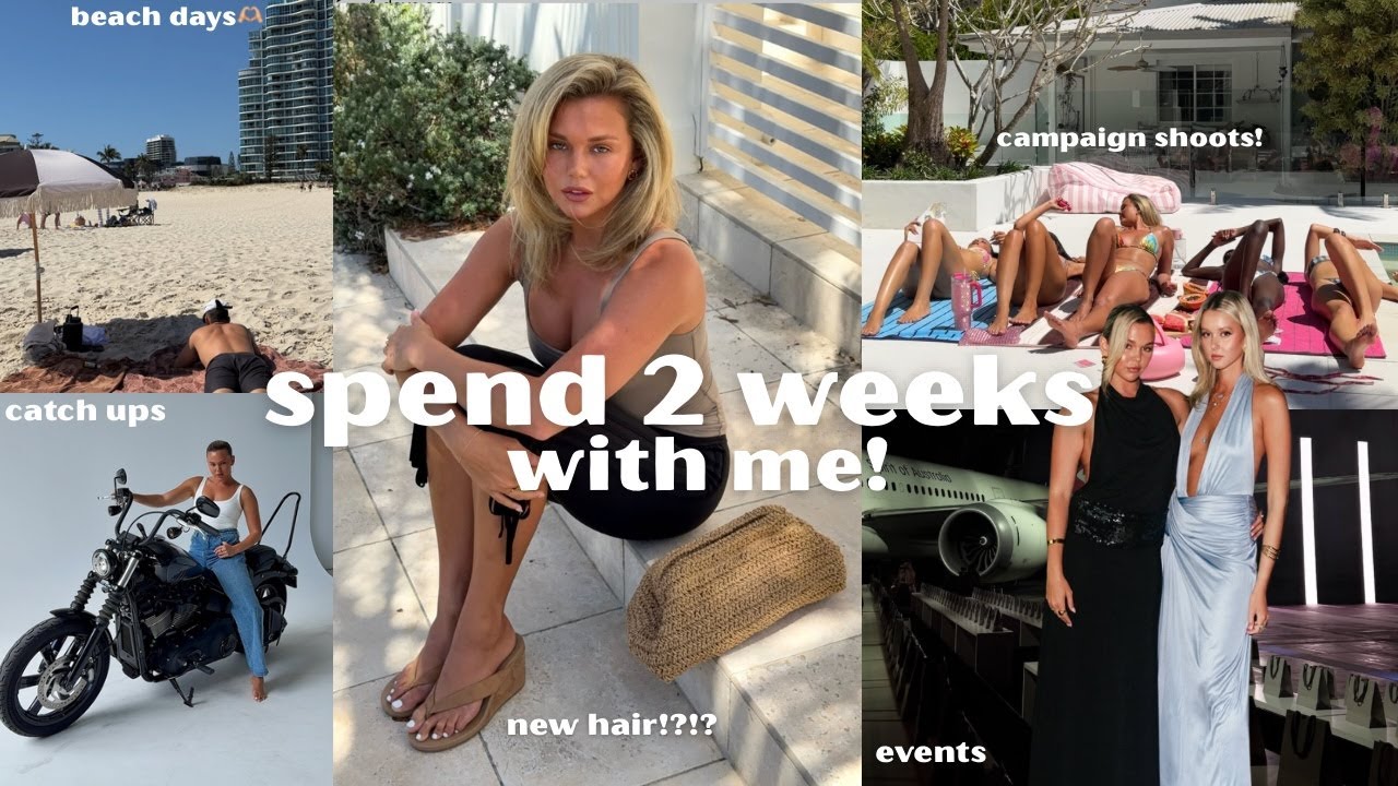 SPEND 2 WEEKS WITH ME♥️ new hair!?!? exciting events + so much more