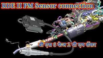 RDE II BS6 PM Sensor kaise check kare