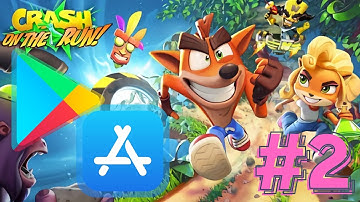 Crash Bandicoot On The Run Android Gameplay Part 2! Crash Bandicoot MOBILE!