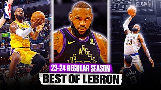 LeBron James LEGENDARY 2324 Regular Season Highlights