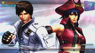 KYO KUSANAGI vs LOVE HEART - THE KING OF FIGHTERS XIV 2016 Kusanagi FlamesvsSky Pirate Sword Archive screenshot 2