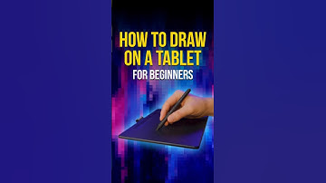 How to Draw on a Tablet - Getting Started #digitalart #drawingtablet