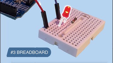 Arduino voor beginners: les 3 - Led laten knipperen op breadboard (Nederlands)