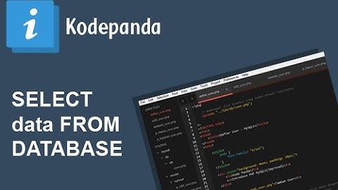 PHP MySQLi CRUD Database Tutorial - Part 2