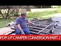 Convert Pop-Up Camper to Utility Trailer Part 2