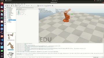 CoppeliaSim (V-REP) ABB IRB 140 simple robot motion