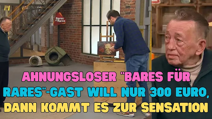 Ahnungsloser Bares für Rares Gast will nur 300 Euro, dann kommt es zur Sensation