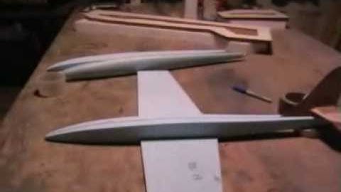 Shaping Foam for a Glider Fuselage (Lost Foam Fuselage Technique)
