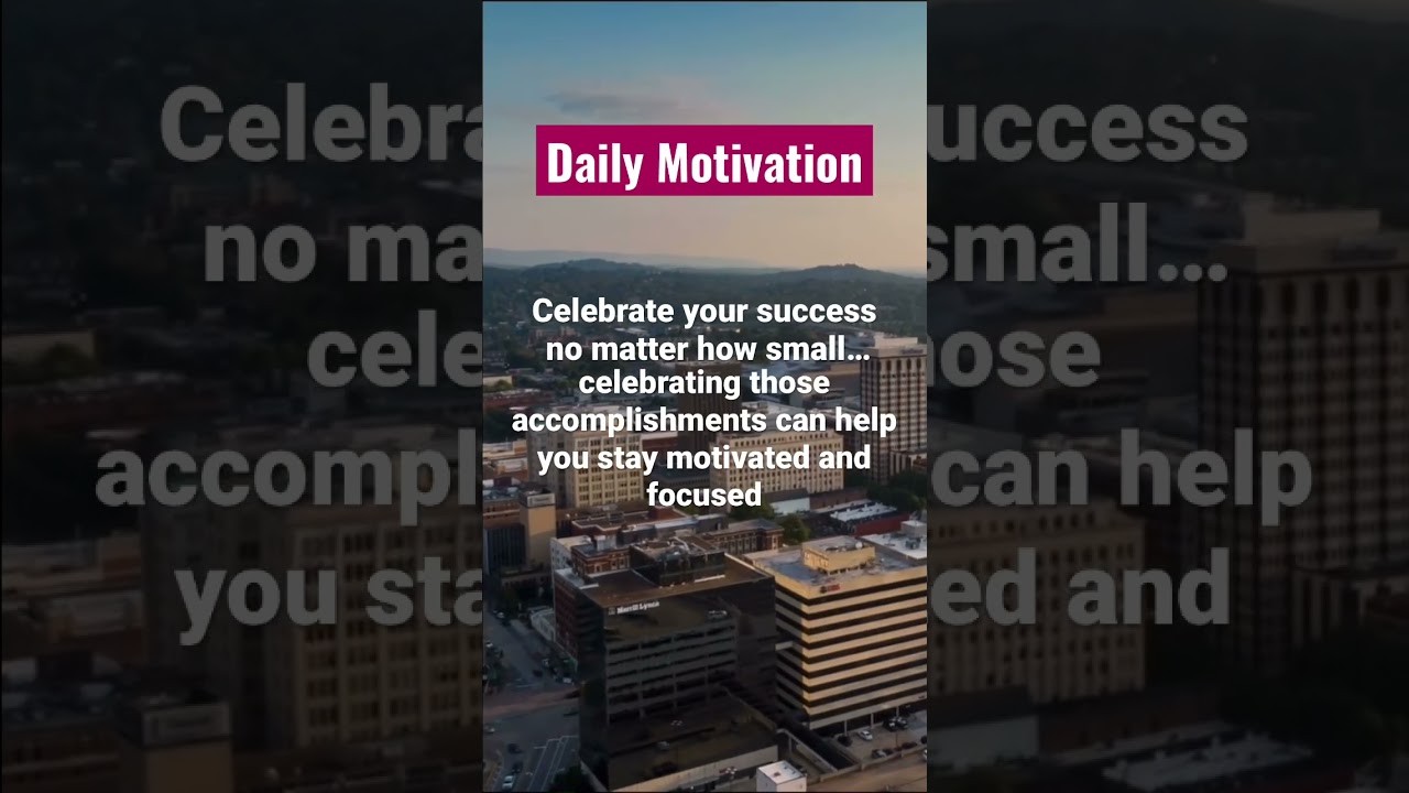 How do you celebrate your success? Comment below👇 