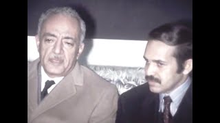 بوتفليقة يستقبل وزير الخارجية السعودي السقاف 1970 Bouteflika reçoit le ministre saoudien Saqqaf 1970