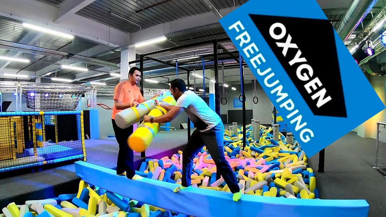 TRAMPOLINE IN 02 (OXYGEN) - YouTube