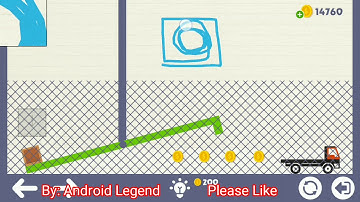 Brain physics map 1 level 152, 3 stars Android solution