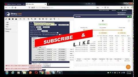Even Odd Percentage Binary Bot ( Free Download)