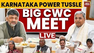 Karnataka CM News LIVE | Rahul & Sonia Gandhi At Congress CWC Meet | Siddaramaiah Vs DK Shivakumar