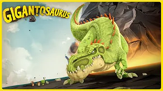 🎶Tiny’s New Best Friend Is a RAPTOR?! 😱 Sibling Rivalry Sparks Dino Drama!| Giganto Multilingual