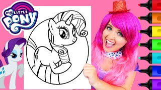 How To Color Rarity My Little Pony | Markers