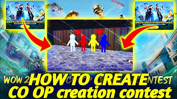how to create pubg mobile new wow event co op creation contest in pubg wow map #pubgmobile #fyp