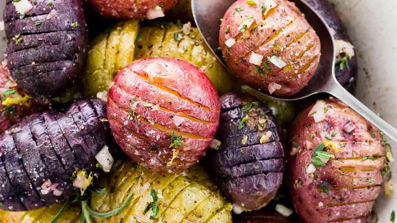 Hasselback Potatoes Recipe - YouTube