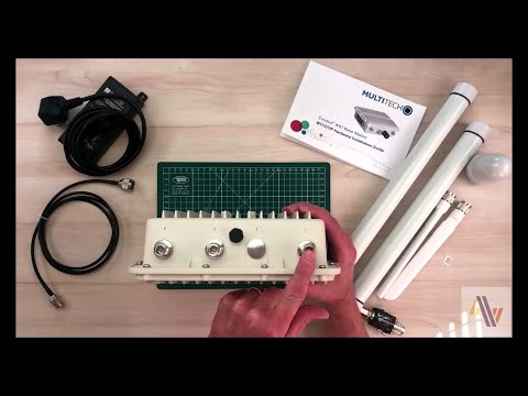 Multitech Conduit IP67 LoraWAN Gateway - A walk through of the physical setup