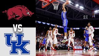 #10 Kentucky vs Arkansas Highlights 2020 College Basketball