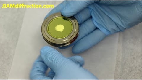 XRD Sample Preparation - Air Sensitive Sample Holder - X-ray Diffraction
