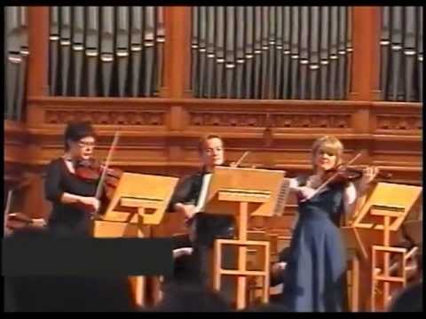 Bach Concerto for 3 Violins BWV 1064 III Mov. - Irina Bochkova, Elena Revich & Svetlana Teplova