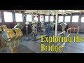Exploring the Bridge of the Queen Mary
