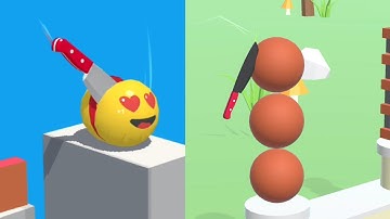 Slice It All Knife Game 🔥 Most Satisfying Cutting ASMR Moments Gaming Video #asmr #gameplay #video 