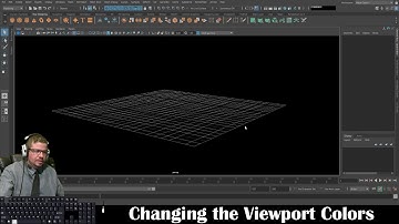 Autodesk Maya 2019 - Changing Viewport Color