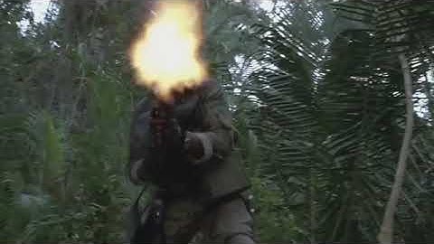 Predator Minigun Scene