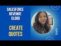 How to Create Quote in Revenue Cloud
