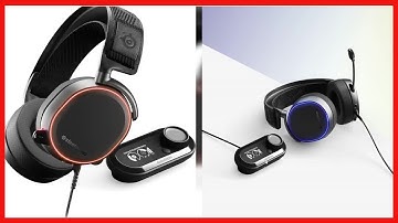 SteelSeries Arctis Pro + GameDAC Wired Gaming Headset - Certified Hi-Res Audio - Dedicated DAC and