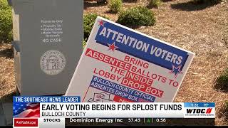Early voting underway for SPLOST renewal in Bulloch County